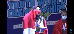Luluk Diana, Lifter Asal Pacitan Jatim Sabet Juara Dunia Angkat Besi Remaja IWF 2022 di Meksiko