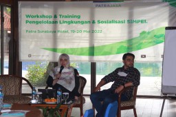 Gandeng KLHK, PT Patra Jasa Gelar Pelatihan dan Workshop Pengelolaan Sistem Lingkungan