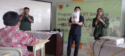 Siswa SD Al Ibrah Sumringah Belajar Bahasa Jepang Bersama Minami San dari PT Smelting
