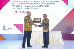 SIG Menjalin Kerja Sama dengan JAMDATUN untuk Meningkatkan Efektivitas Penanganan dan Penyelesaian Masalah Hukum