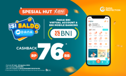 Ikuti Promo Belanja Online Serba 76 Sambut Ulang Tahun Bank BNI Ke-46