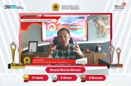 Telkom Raih 17 Penghargaan Asia Pacific Stevie Award 2022