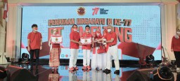 Happy Asmara dan Guyon Waton Marakkan Resepsi HUT RI di PT Smelting