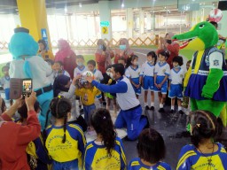 Ratusan Pelajar Belajar #Cari Aman Bersama Honda