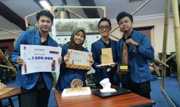 Mahasiswa ITS Surabaya Juara Bamboo Competition