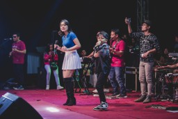 Duet Farel Prayoga dan Vita Alvia Hibur Warga Jember