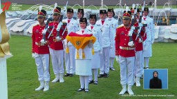 Tak Hanya Farel Prayoga, Pembawa Baki Upacara Bendera di Istana Juga Asli Banyuwangi