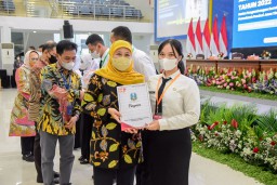 Khofifah Minta Peserta Latsar CPNS Lipatgandakan Inovasi