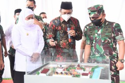 Gubernur Dukung KASAD Revitalisasi Cagar Budaya Makam Auliya' Sono Sidoarjo
