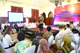 Wagub Emil Optimis B20 di Jatim Mampu Lahirkan Pemikiran Strategis Bagi Bisnis Global