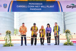Cargill Resmikan Pabrik Pengolahan Jagung Rp 1,3 Triliun di Pandaan