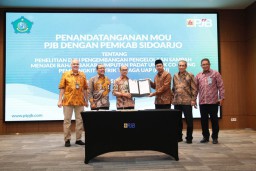 Pemkab Sidoarjo MoU dengan PJB Penyediaan BBJP