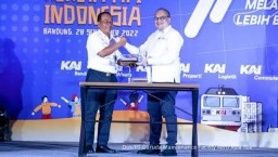 KAI dan GMFI Jajaki Kerja Sama Perawatan Sarana KA
