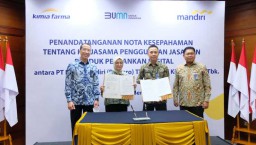 Bank Mandiri Gandeng Kimia Farma Perkuat Digitalisasi Bisnis