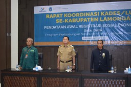 Registrasi Sosial Ekonomi Lamongan Dimulai