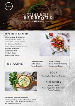 Menikmati Sajian Ribs BBQ saat Matahari Terbenam di Hotel Fairfield Surabaya