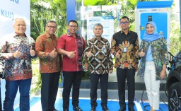 BRI dan PLN Resmikan SPKLU di Jakarta
