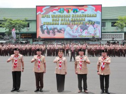 Gubernur Khofifah: Pramuka Adalah Manusia Pancasila yang Siap Menjaga NKRI