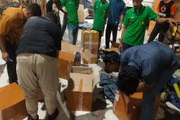 Pengiriman 36 Koli Rokok Ilegal Digagalkan Bea Cukai Malang