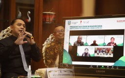Inovasi Lontong Balap Pemkot Surabaya Diapresiasi Tim Penilai Kovablik