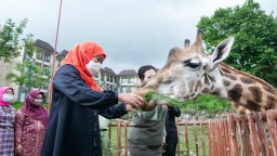 Khofifah Ajak Masyarakat Tingkatkan Peduli,, Lindungi dan Pelestarian Puspa dan Satwa Jatim