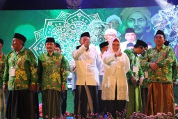 Apel Akbar 30.000 Kader NU Jatim, Gus Yani Ajak Kader NU Se-Jatim Galakkan Keutuhan Bangsa
