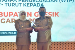 Raih Opini WTP dari BPK Ke-7, Ini Pesan Bupati Gresik