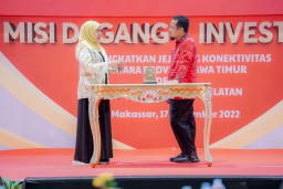 8 Jam Misi Dagang Gubernur Khofifah Bukukan Transaksi Rp 240 Milliar