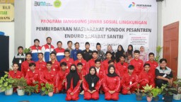 Pertamina Lubricants Gelar Program Enduro Sahabat Santri di Jombang