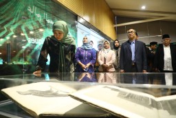 Gubernur Khofifah Jajaki Kerjasama Dengan Perpustakaan Bibliotheca Alexandrina Mesir