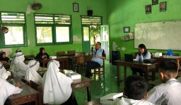 Kemenkeu Mengajar Sambangi SDN 21 dan SMP Mambaul Ulum Gresik