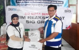 SIG Kirim Bantuan dan Tim Reaksi Cepat ke Cianjur