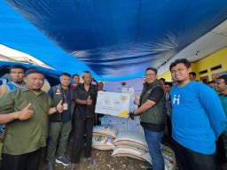 Peduli Gempa Cianjur, PT Smelting Kirim Bantuan ke Korban Bencana