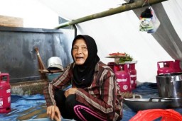 Pertamina Pasok 100 Tabung Bright Gas Bantu Posko Cianjur