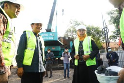 Khofifah Lakukan Ground Breaking Gedung MUI Jatim
