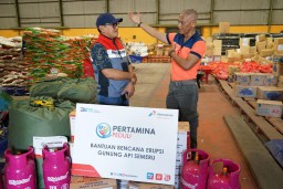 Pertamina Peduli Bantu Korban Erupsi Semeru