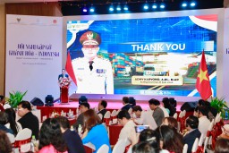 Di Konferensi Meet Khanh Hoa-Indonesia, Pj. Gubernur Adhy Paparkan IPRO Andalan Jatim untuk Tingkatkan Kerjasama dengan Vietnam