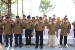 Peringatan HUT ke-20 Tagana, Pj. Gubernur Adhy: Mereka Garda Terdepan Penanggulangan Bencana