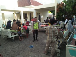 Gempa Bawean, Polres Gresik dan Kodim Bentuk Posko Penanggulangan Bencana di Sangkapura