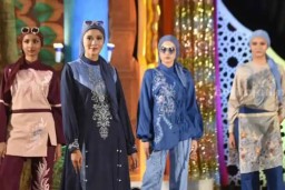 Desainer Muda Surabaya Luncurkan Busana Muslim Belamour