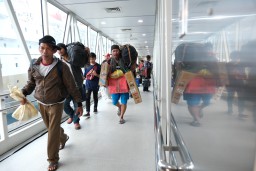Hari Ini Puncak Arus Mudik Terjadi di Terminal Penumpang GSN