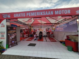 Temani Pemudik, MPM Honda Jatim Sediakan Bale Santai Honda. Cek Lokasinya!
