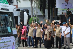Masyarakat Antusias Ikuti Mudik Gratis Bareng Gus Yani dan Bu Min