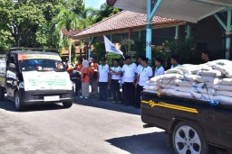 Pemkab Madiun Bersama BAZNAS Distribusikan 4.412 Paket Beras Zakat