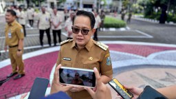 Halal Bihalal dengan ASN Pemprov Jatim, Pj. Gubernur Adhy Ajak Kembali Semangat Bekerja dan Maksimalkan Pelayanan untuk Masyarakat