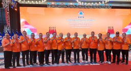 Hadiri Rakornas PB 2024, Pj. Gubernur Adhy: Indeks Risiko Bencana Jatim Terus Menurun Selama Lima Tahun Terakhir