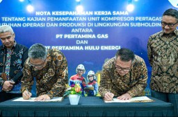 Dukung Transisi Energi, Pertagas Jalin Kerja Sama Dengan PHE