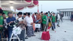 Hilal Terlihat di Tanjung Kodok Lamongan, Lebaran Serentak Besok