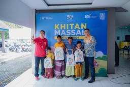 SIER dan BSI Berkolaborasi Gelar Khitan Massal