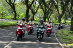 MPM Honda Ajak Jurnalis dan Blogger Jajal Kenyamanan New Honda Stylo 160
